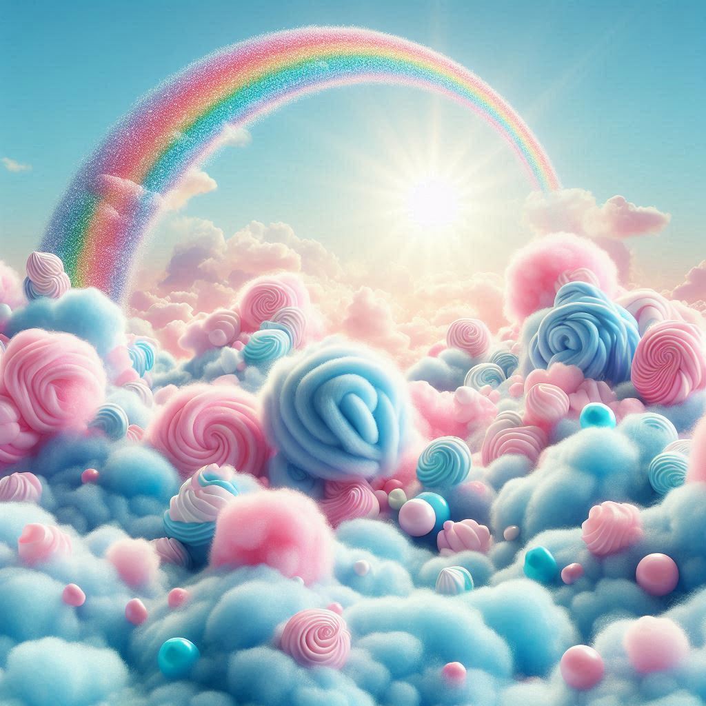 Candy Cotton Clouds Fragrance Oil 