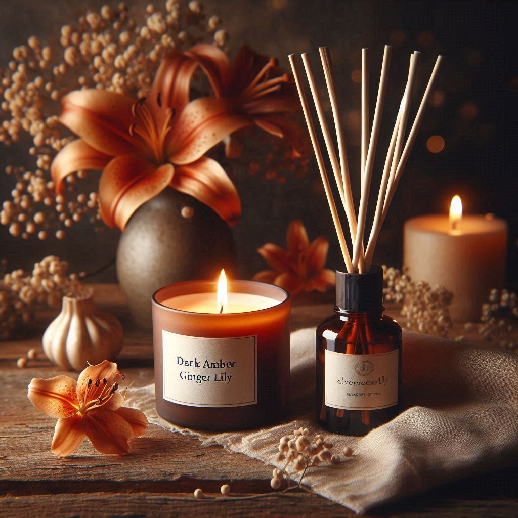 Exotic Lily & Black Amber Fragrance Oil (JM) 